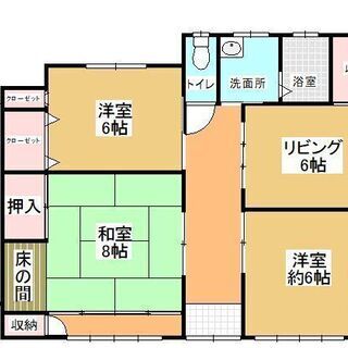 【戸建賃貸：仲介】リフォーム後未入居の平屋建！社員寮としてもおす...