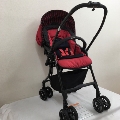 ベビーカー　コンビ メチャカルハンディオート4キャス エッグショック HF ガーネット