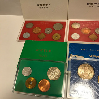 昭和64年 コインセット 2個、他セット4個の画像