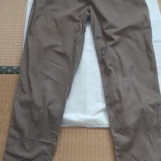 通販ブランド ソウルペリー 茶色コットンパンツ 3L 作業用に