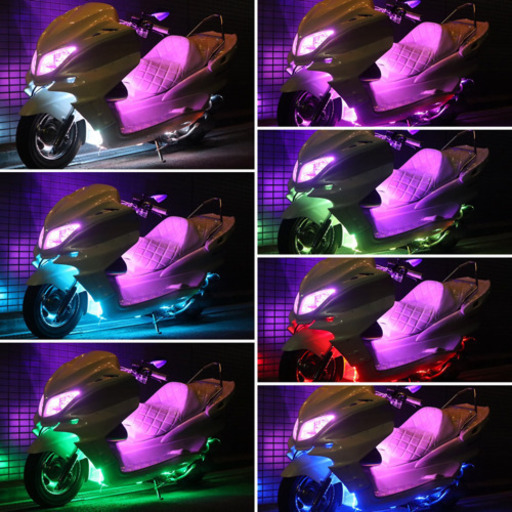 【YAMAHA マジェスティ】ホワイト フルカス LEDレインボー 実働 極上
