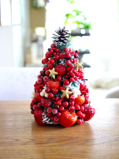 アフタヌーンティーのクリスマスツリー