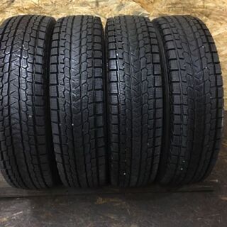 YOKOHAMA ice GUARD G075 175/80R15 15インチ スタッドレス 4本 2016年製 バリ溝 パジェロミニ キックス等 (TB236) クレジットカード QR決済可能