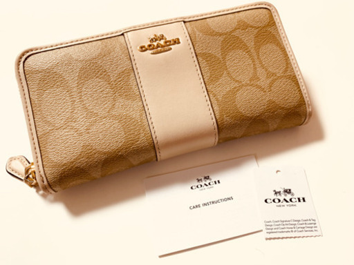 【決まりました！】COACH コーチ 長財布 美品 早い者勝ち