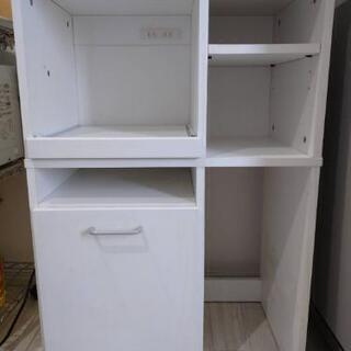 無料　ニトリ　レンジ台(米びつはついてません)