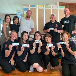 【無料】まずはトライアルクラス受講ください♪　沖縄生まれの人気英会話スクール♪　こじんまりとした格安スクール。外国人講師。初級大歓迎！真の国際人育成めざします！ベビー親子クラス～シニアまで。多目的なオプションクラスがいっぱい!!　沖縄南部の【イングリッシュアペタイト】　(English Appetite)の画像