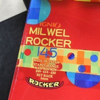 IGNIO Milwel 156 スノーボード IGNIO Milwel 156 スノーボード IGNIO/イグニオ156モデル