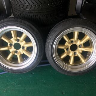 旧車ホイール・ワタナベ2本セット