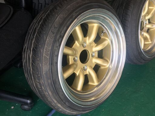 旧車ホイール・ワタナベ15-8J 2本セット