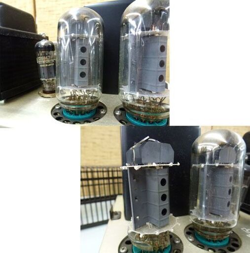 希少 LUXMAN 真空管ステレオアンプ 25-25 60 CUSTOM MQ60 ジャンク