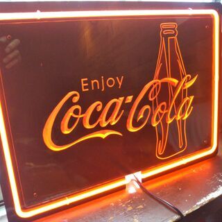コカコーラ　ネオン管
