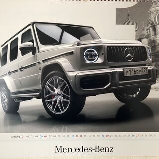 ヤナセ　メルセデスベンツカレンダー　2015年～2020年