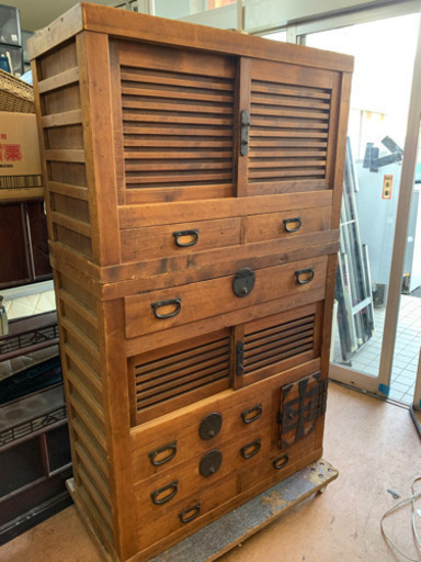 大正 家具 タンス 引き出し レトロ  しげん屋