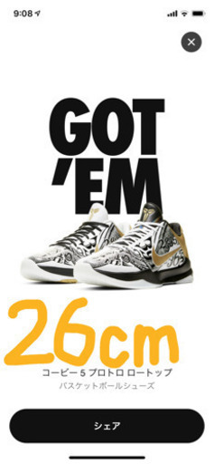 服/ファッション NIKE KOBE5 PROTORO