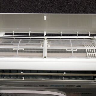 93】美品 三菱 エアコン おもに18畳用 ビーバーエアコン SRK56TT2