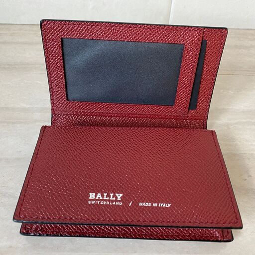 バリー] BALLY 名刺入れ カードケース メンズ 注文 レザー baleeb