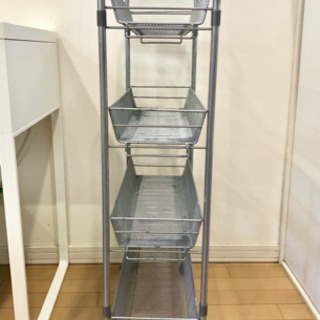 キャスター付きラック・キッチンラックの画像