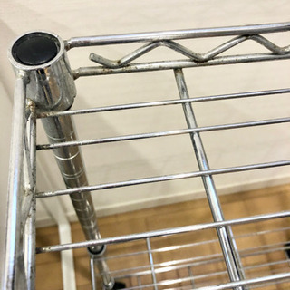 ワイヤーラック　スチールラック　3段の画像