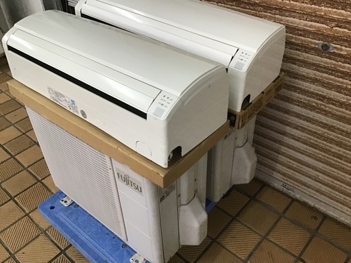 FUJITSUルームエアコン2台セット