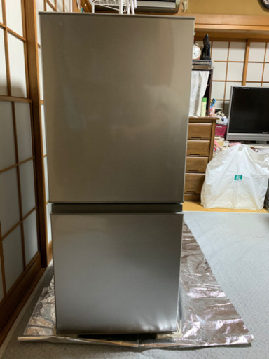 2ドア小型冷蔵庫