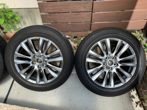 トヨタ　ハリアー60系　プレミアム　純正ホイール