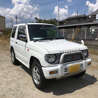 パジェロミニ　ホワイトスキッパーX！2WD！