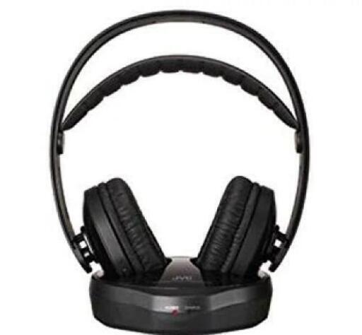 【美品】JVC HA-WD50-B 密閉型ワイヤレスヘッドホン