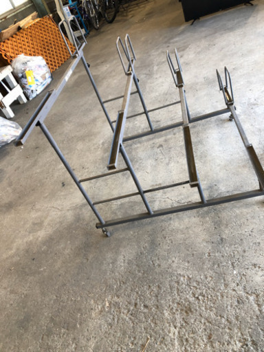 ミヤタ製　4段自転車ラック