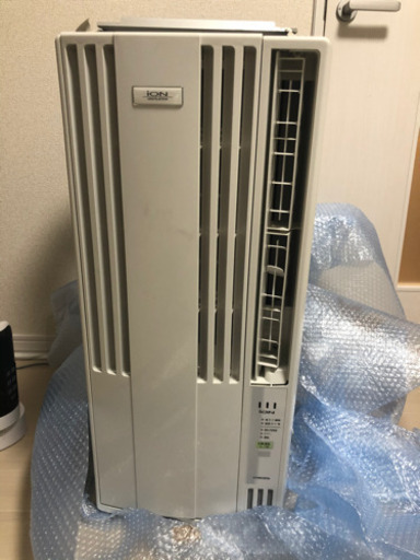 設置簡単　工事不要　ウインドエアコン