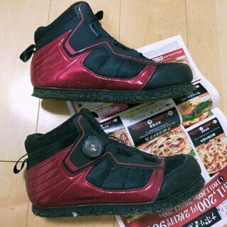 SHIMANO - シマノ　SHIMANO　カットラバーピンフェルトフィットシューズＬＴ シマノ(SHIMANO) FS-041Q カットラバーピンフェルトフィット