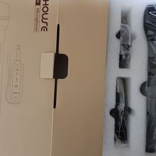 ワイヤレスマイク bluetoothレシーバー UHF LEDディスプレイの画像