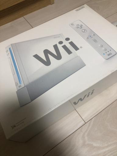 任天堂　wii  ソフト二本付き　付属品揃っています