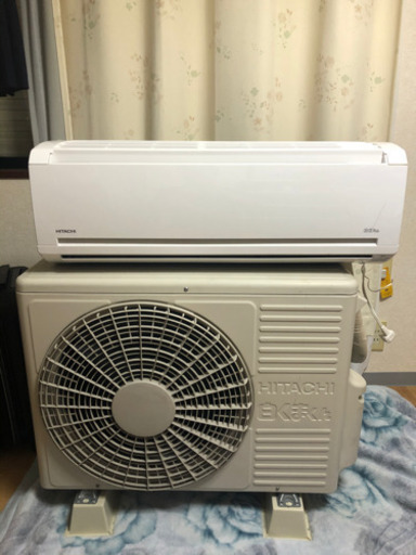 値下げしました　2015年式　エアコン　白くまくん