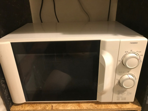 シンプル電子レンジ　受取の方決まりました