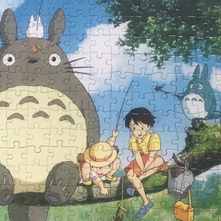 『となりのトトロ』ジグゾーパズル完成品の画像