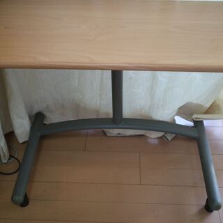 【サイドテーブル】キャスター付き　高さ調整可能