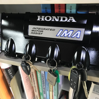 キーハンガー　リメイク　ホンダインサイト　エンジンカバー　ポルシ...