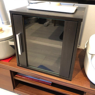 一人暮らし用　食器棚　キッチン収納の画像