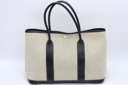 《HERMES/ガーデンパーティーPM》 ハンドバッグ ABランク 美品 □J刻