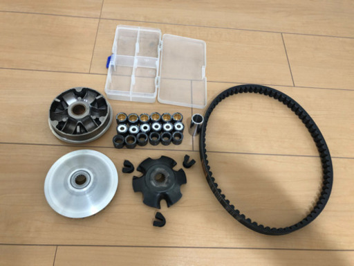 ヤマハ　グランドアクシス100 用　マロッシ　マルチバリエーター　デイトナベルト　セットです