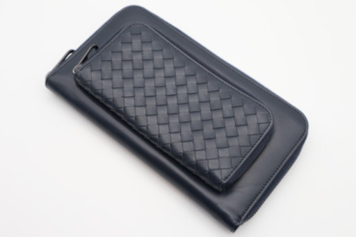 《BOTTEGA VENETA/イントレチャート トラベルケース》Aランク 極美