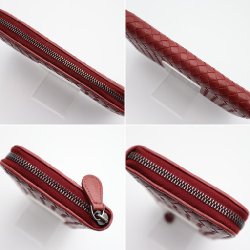 《BOTTEGA VENETA/イントレチャート ラウンドファスナー》ABランク