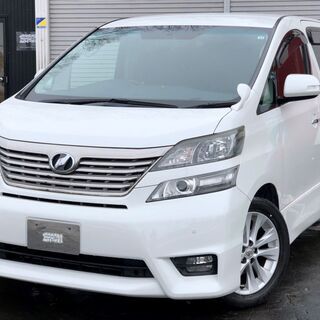自社ローン始めました！ヴェルファイアＺ　パール　車検新規２年付き