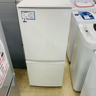 SHARP　シャープ　 冷蔵庫　 SJ-D14B-W　2016年製【トレファク上福岡】