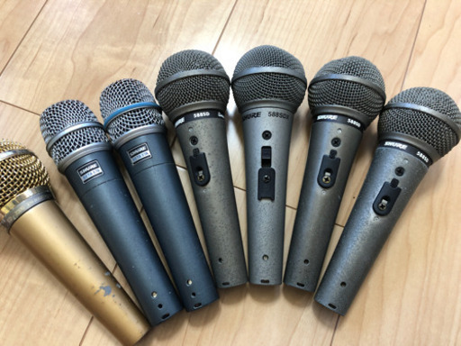 SHURE BETA57A 588SD マイク7本セット