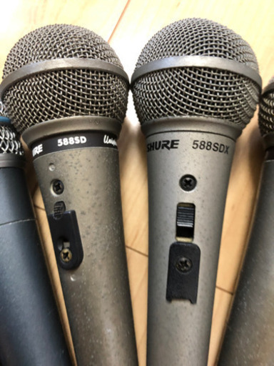 SHURE BETA57A 588SD マイク7本セット