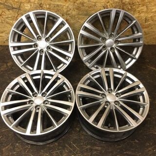 SUBARU インプレッサ 純正ホイール 17インチ 4本 7J5HPCD100+48 (VHK143) クレジットカード QR決済可能