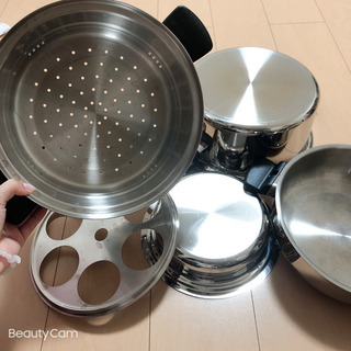 【新品に近い】アムウェイ6Lシチューパンセットの画像