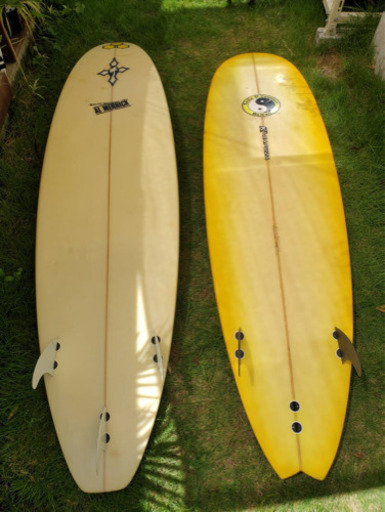 ファンボード2本セット（サーフボード）