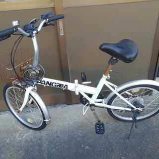 PANGAEA 20インチ コンパクト折りたたみ自転車 ジャンク...